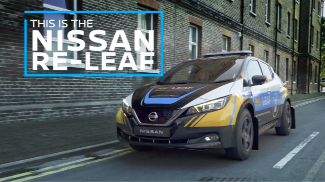 日產(chǎn)RE-LEAF概念車，有電，更有安全感！