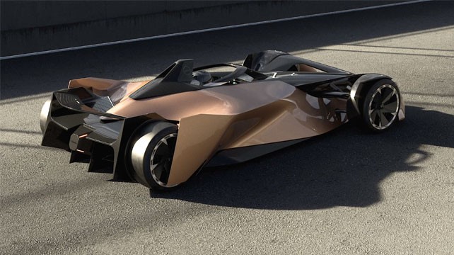 “進(jìn)擊“未來(lái)的賽車——Ariya單座概念車